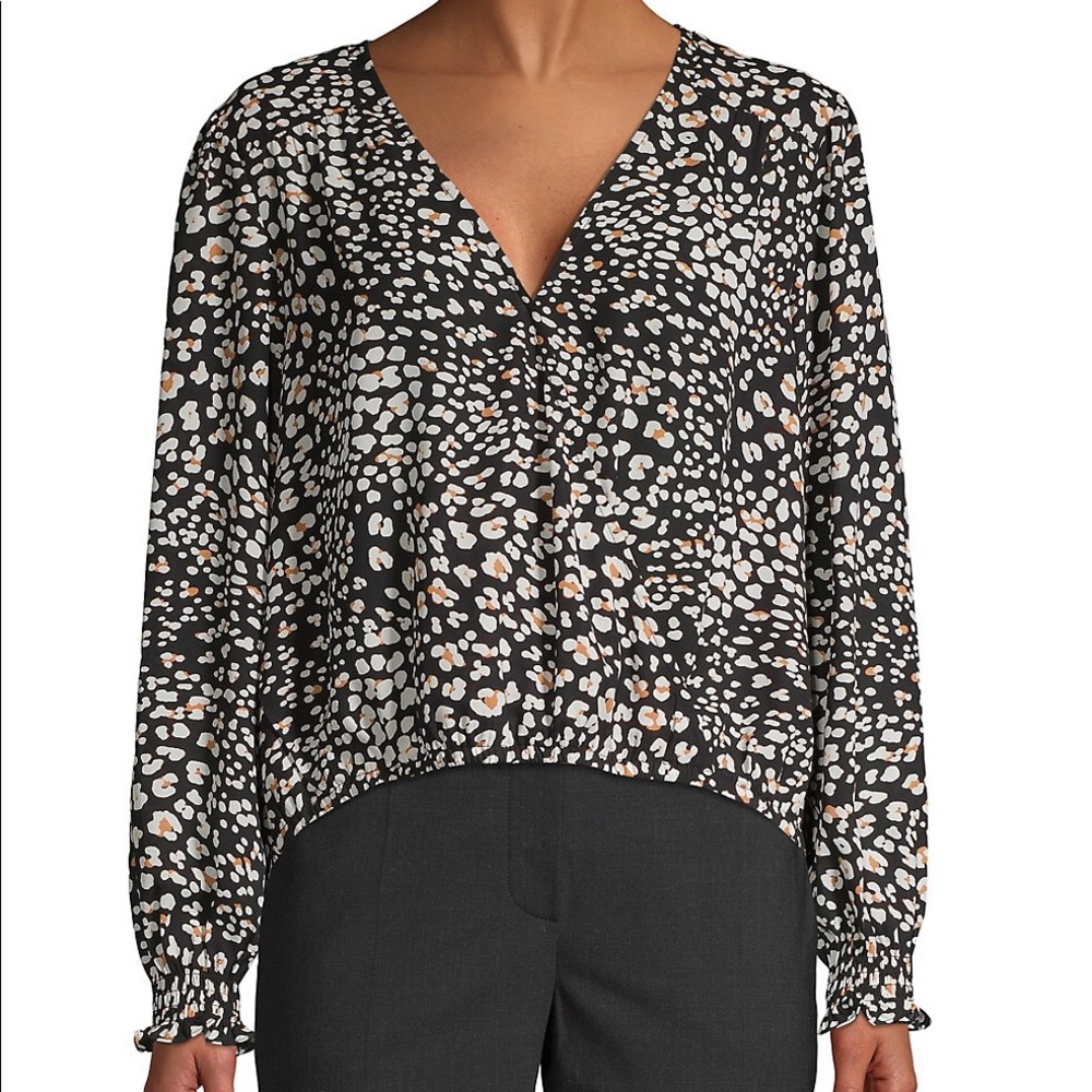 Sanctuary Faux Wrap Top